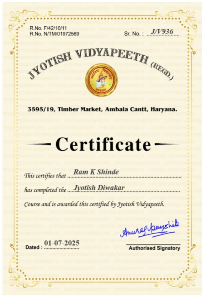 Astrology award photo